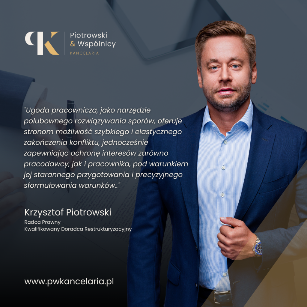 Ugoda z pracownikiem- radca prawny