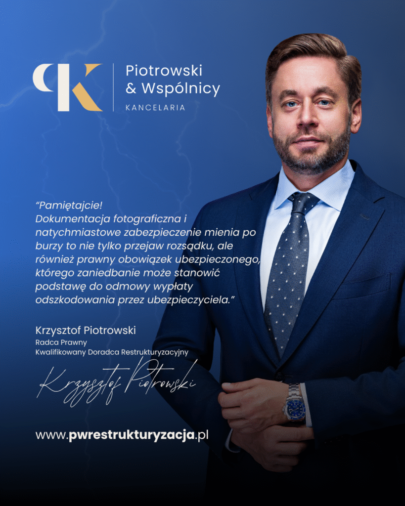 Odzskodowanie po burzy - Krzysztof Piotrowski