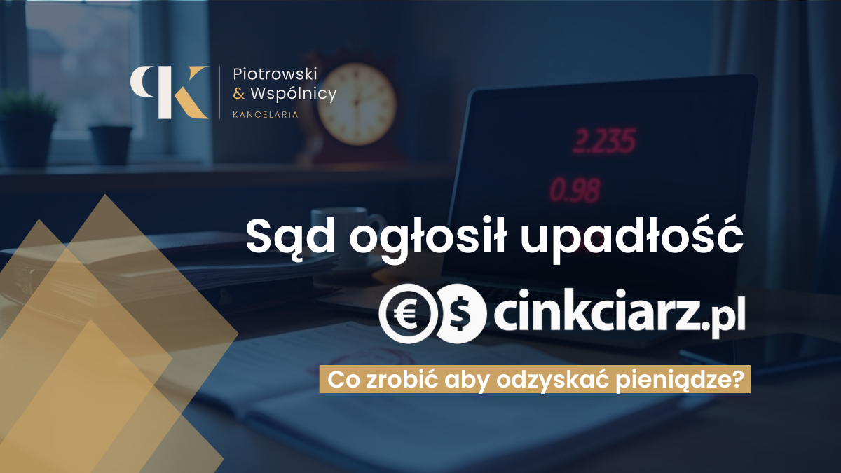 upadłość cinkciarz