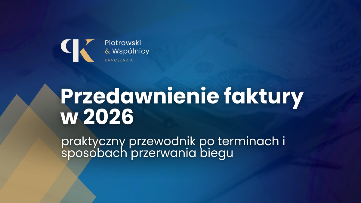 Przedawnienie faktury w 2026