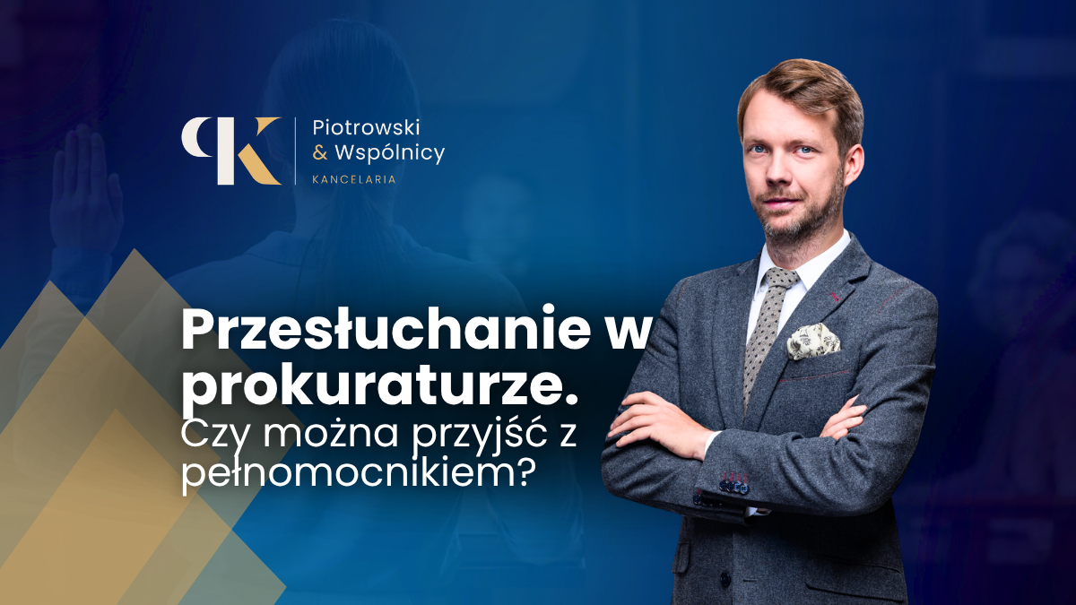 przesłuchanie w prokuraturze z pełnomocnikiem